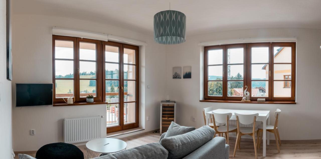 Apartman Sjezdovka Kasperske Hory Eksteriør bilde